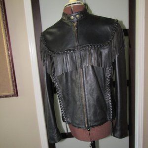 WOMEN'S WILLIE G HARLEY DAVIDSON LEATHER JACKET SIZE W/M